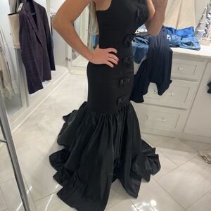 Black evening gown NWT never worn